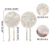 Unique Bargains Women's Faux Silk Floral Hair Bonnet - 4 of 4