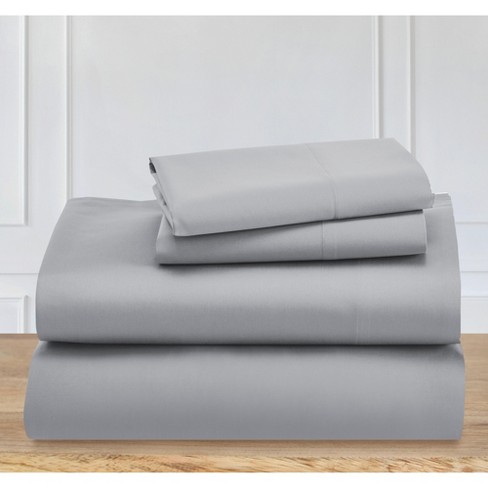 Luxury 1000 Thread Count Bed Sheets Set - 100% Cotton Sateen - Soft, Thick  & Deep Pocket By California Design Den - Bright White, Queen : Target