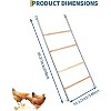 Chickens Roosting Bars for Coop, Chicken Roosting Perch, Easy to Assemble and Clean, Chicken Ladder for Backyard Farm Poultry - 4 of 4