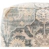 Livabliss Samsun 18"H x 18"W x 18"D Traditional Pale Blue Pouf: Cotton Square Classic Pattern Unupholstered - 3 of 4