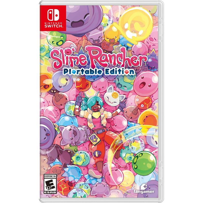 Slime Rancher: Plortable Edition - Nintendo Switch: Adventure Game, E10+, Single Player, Physical Copy, 1 of 8