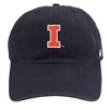 University Of Illinois Team Logo Adult Dad Cap Navy OS - 2 of 4