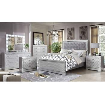 Tenaya Silver Bedroom Collection - HOMES: Inside + Out