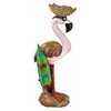 Design Toscano Luau Larry the Flamingo Pink Flamingo Garden Statue - 3 of 4