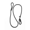 Nylon Dog Leash Dog Traction Belt Pet Harness Straps Pet Supplies black - 3 of 4