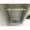 Sliding Frameless Soft-Close Shower Door, 56"-60"Wx76"H, 3/8 Inches (10mm) Thick Tampered Glass Bathroom Doors, Reversible Installation, Chrome Finish - 2 of 4