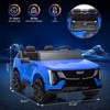 24V 2 Seater Kids Ride On Car, Licensed Cadillac Electric Car Toy for Toddlers, Battery Powered Truck with 2.4G Remote Control, Music - 4 of 4