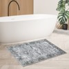 Machine Washable Area Rug,Vintage Floral Rugs for Living Room Soft Floor Carpet - 2 of 4