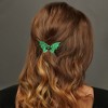 Unique Bargains Women's Halloween Bat Wing Hair Clip 1 Pc - 2 of 4