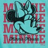 Girls' - Disney - Minnie, Minnie, Minnie Mouse Fitted Short Sleeve Graphic T-Shirt - 2 of 4