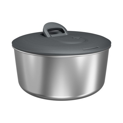 Zyliss Easy Spin Salad Spinner Stainless Steel