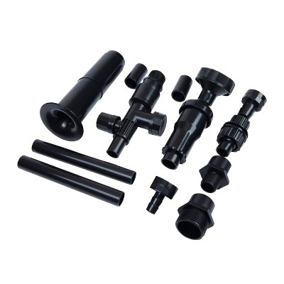 Tetra Black Adjustable Fountain Head Kit with 3 Patterns