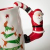 6.25"H Sullivans Santa Handled Christmas Mug Multicolor Indoor Christmas Decor - 2 of 3