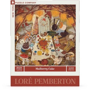 New York Puzzle Company Mulberry Cake 500 Piece Puzzle - 1 of 4