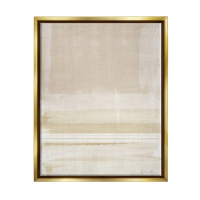 Stupell Industries Abstract Simple Neutral Tones Watercolor Collage
