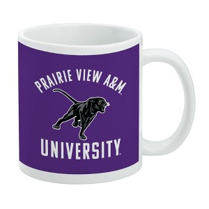 Prairie View A&M Panthers Logo Ceramic Coffee Mug, Novelty Gift Mugs for Coffee, Tea and Hot Drinks, 11oz, White - 1 of 4