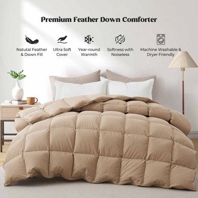 Ginger Root Twin Microfiber Duvet for Adults