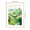 Amanti Art Hampshire Hills I by Ray Powers Wood Framed Wall Art Print - 4 of 4