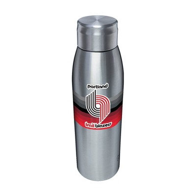 NBA Portland Trail Blazers 17oz Retro Stripe Stainless Water Bottle