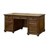 Porter Traditional Wood Office Desk Brown - Martin Furniture - image 4 of 4