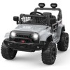 Kids Ride on Truck - Electric Car with Parent Remote Control, Spring Suspension, 2 - Speed Off - Road, LED Lights, Ideal Gift - 4 of 4