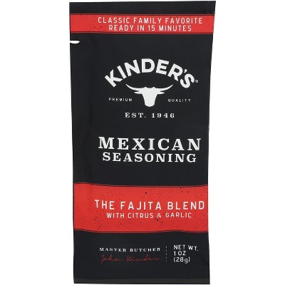 Kinders Seasoning Fajita Blend - Pack of 15 - 1 oz