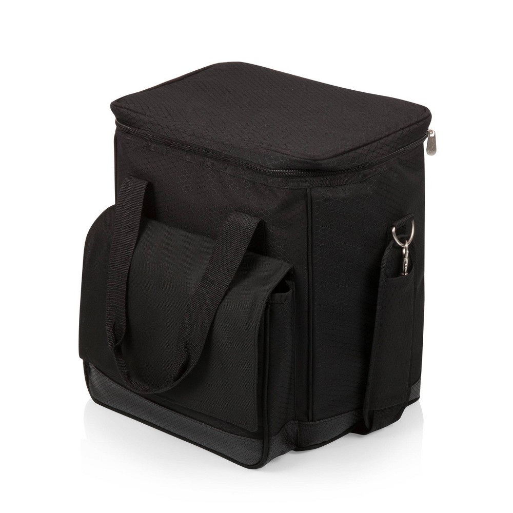 UPC 099967032001 product image for Picnic Time Six Bottle Wine Carrier and 2.25qt Cooler Tote - Black | upcitemdb.com