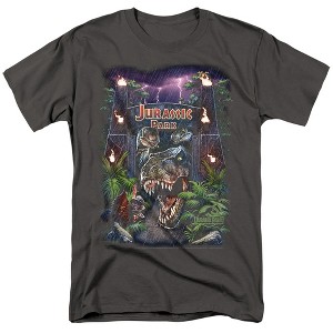 Men's Jurassic Park Welcome To The Park T-Shirt - 1 of 4