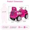 Kids Ride On Car, Powerful Ride-On Toy,Toddlers Electric Ride On Car with Radar Rocket Sound, Flash Lights, Ride on Toy for Kids - 3 of 4