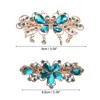 Unique Bargains Women's Sparkly Bling Rhinestones Hair Clips Barrettes Hairpin 2 Pcs - 4 of 4