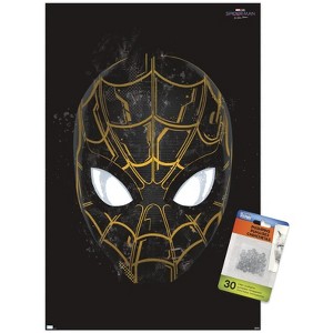 Trends International Marvel Spider-Man: No Way Home - Black Mask Unframed Wall Poster Prints - 1 of 4