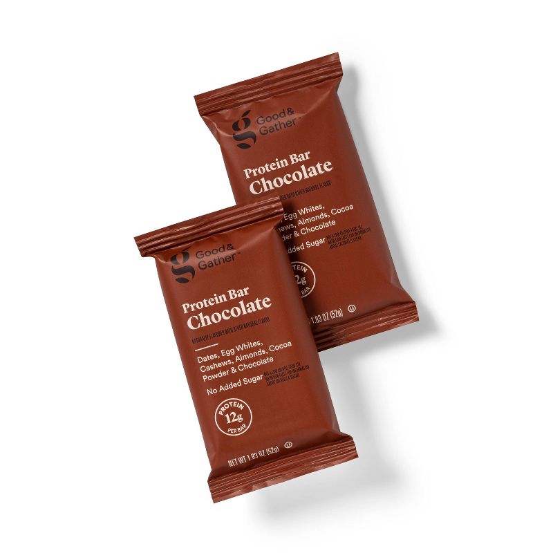 Protein Bars Chocolate - 7.33oz/4ct - Good &#38; Gather&#8482;, 3 of 6