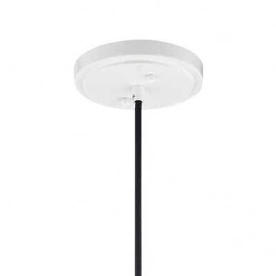 Black Glass Bowl Wall Sconce with LED Light