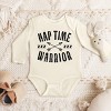 The Juniper Shop Nap Time Warrior Long Sleeve Bodysuit - 12M - Natural - 2 of 4