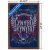 Trends International Lynyrd Skynyrd - Navy Logo Framed Wall Poster Prints - 3 of 4