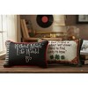 Decorative Word Pillow Irish Treasures – 12.5x8 inch by Manual Woodworkers and Weavers - 3 of 3