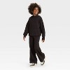 Girls' Oversized Fleece Hoodie Sweatshirt - art class™ - 3 of 3