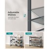 2-Tier Stackable Shoe Rack with Adjustable Shelves, 10-Pair Capacity Metal Shoe Organizer for Garage - 4 of 4