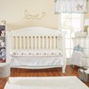 Everyday Kids Precious Moments Noah’s Ark 2 Pack Fitted Crib Sheets for Baby Boys; Animal Print and Solid Bright Green with Elephants, Giraffes, Bears - 3 of 4