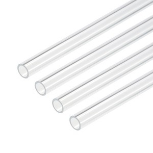 Unique Bargains Lamp Lantern Water Cooling System Acrylic Round Tubes 4 Pcs 10" - 1 of 4