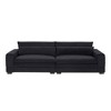 CAVINAS 104.72 inch Fabric Sofa Couch, Mid Century Modern Sofa Solid Wood Leg, for Living Room, Apartment, Bedroom, Office - 4 of 4
