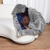 Pardon My Fro Faux Fur Throw Blanket - 3 of 4