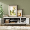LACOO 58" Modern Simplicity TV Stand Media Console Fits TV's up to 65" - 2 of 4