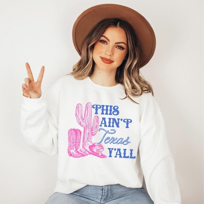 Simply Sage Market Women's Graphic Sweatshirt This Ain't Texas