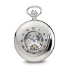 Black Bow Jewelry Charles Hubert Open Heart Dial 53mm Case Pocket Watch - 2 of 4