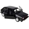 1979 Volkswagen Golf Mk1 GTI Black 1/24 Diecast Model Car by Bburago - 2 of 3