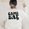 Simply Sage Market Women's Graphic Sweatshirt Game Day Football Front and Back Design - 2 of 4