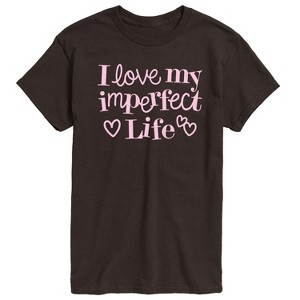 Men's - Instant Message - I Love My Imperfect Life Short Sleeve Graphic T-Shirt - 1 of 4