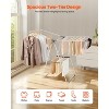 Munora 2-Tier Foldable Clothes Drying Rack, White - 2 of 4