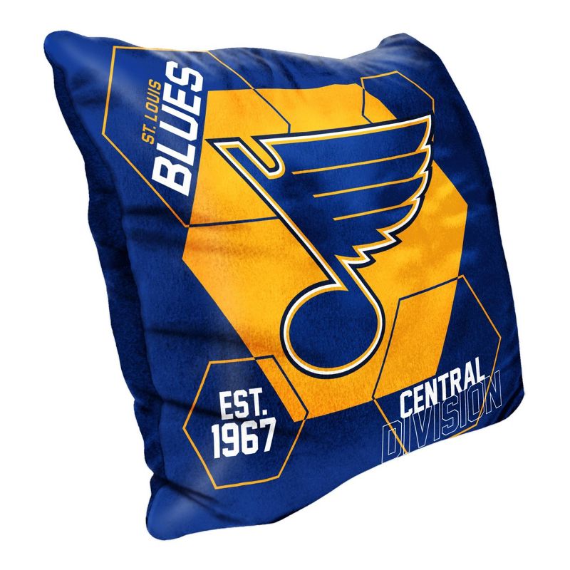 NHL St. Louis Blues Connector Velvet Reverse Pillow, 2 of 4